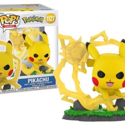 Funko Pop Pikachu N° 1127, figura del Pokémon Elettro in scatola