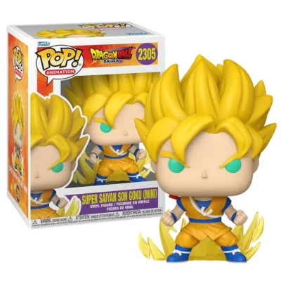 Funko Pop SS Son Goku Chase N° 2305 Dragon Ball Daima con scatola.
