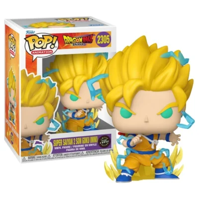 Funko Pop SS Son Goku Chase Dragon Ball Daima numero 2305 con design Pop Animation in stile Super Saiyan