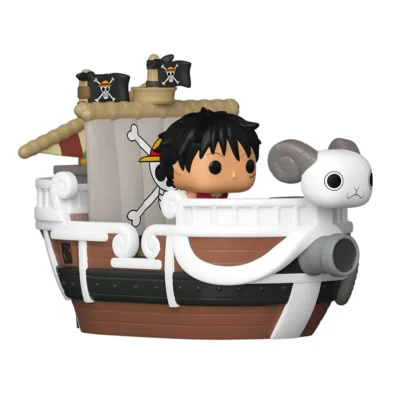 Set Funko Bitty Pop Rides di One Piece con Luffy e la Going Merry in scatola da collezione