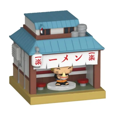 Set Funko Bitty Pop Town di Naruto con l'Ichiraku Ramen in scatola da collezione
