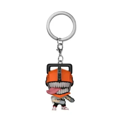 Portachiavi Funko Pocket Pop di Chainsaw Man dall'anime omonimo con scatola intatta
