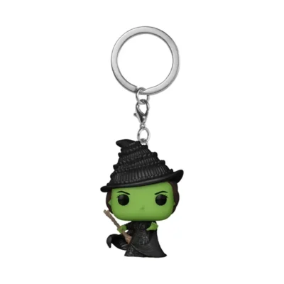 Portachiavi Funko Pocket Pop di Elphaba dal film Wicked con scatola da collezione