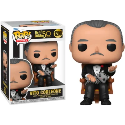 Home Figura in vinile Funko Pop di Vito Corleone dal film Il Padrino N° 1200 in scatola intatta