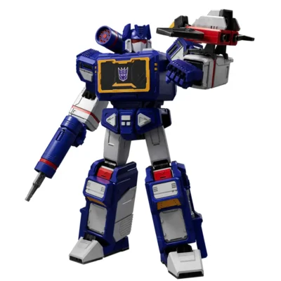 Model kit Blokees Action Edition di Soundwave con effetti luminosi e mini cassette