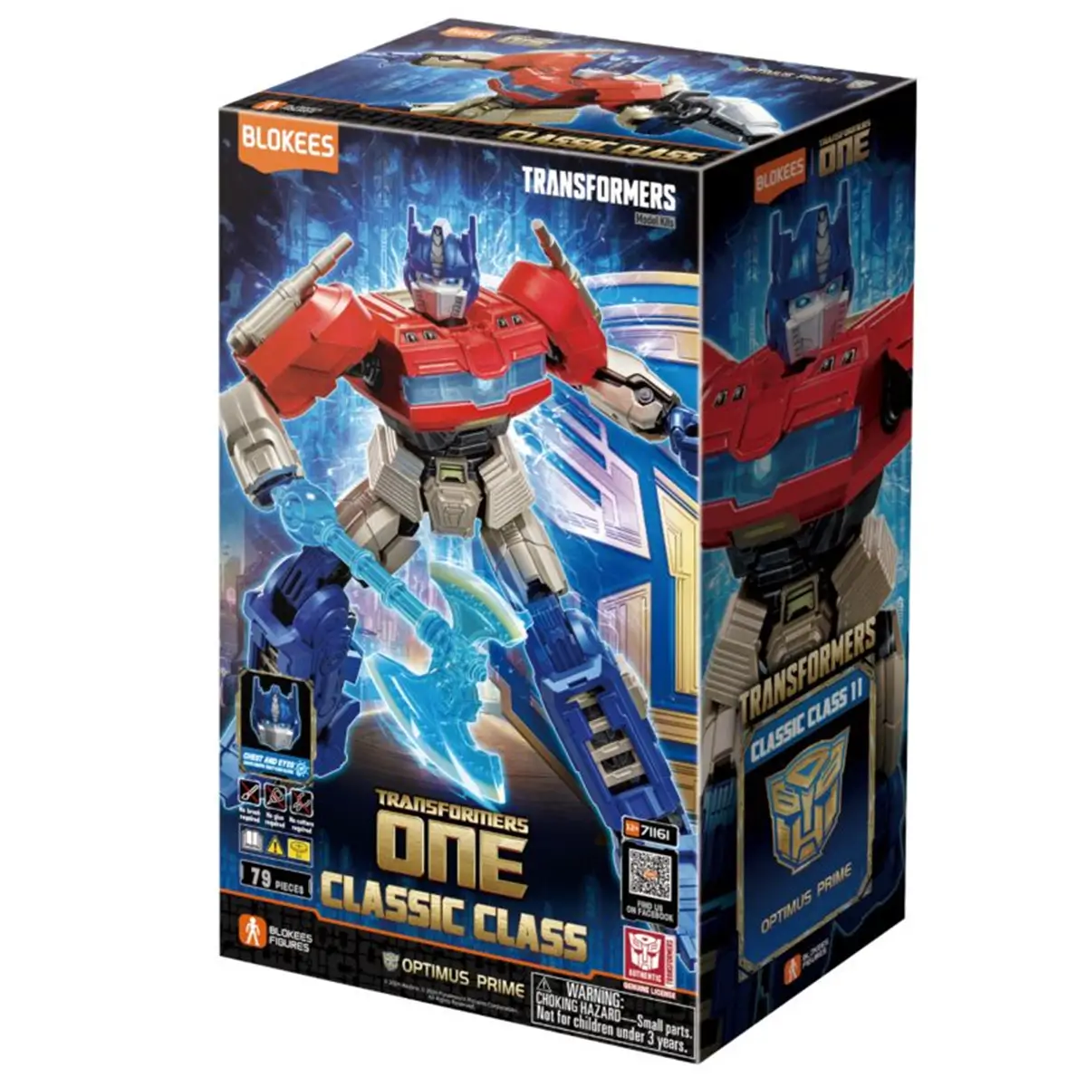 Blokees Classic Class 11 Optimus Prime Transformers One Model kit Blokees di Optimus Prime dal film Transformers One in scatola intatta