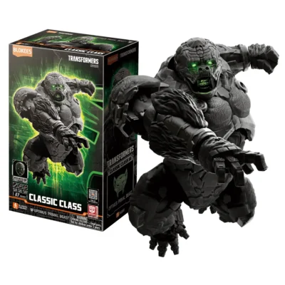 Home Model Kit Blokees di Optimus Primal Beast in scatola da collezione