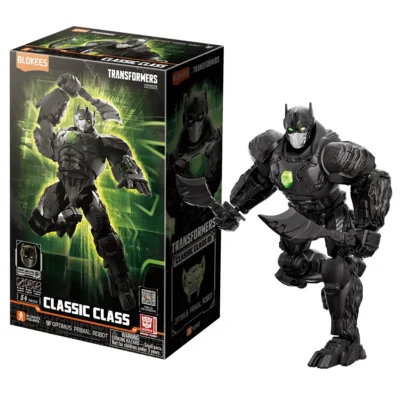 odel kit Blokees di Optimus Primal in versione robotica con scatola originale