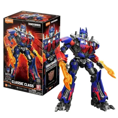 Home Model Kit Blokees di Optimus Prime dal film Transformers del 2007 in scatola da collezione