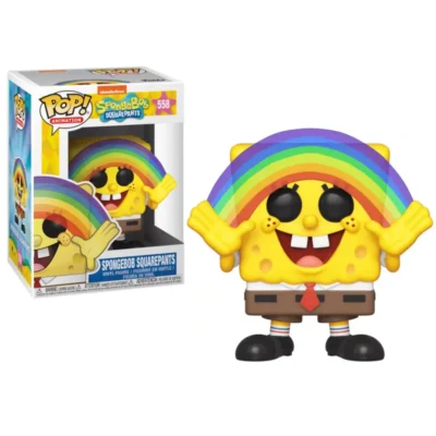 Funko Pop Rainbow Spongebob con scatola