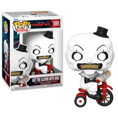 Funko Pop Art the Clown with Bike Horror con scatola
