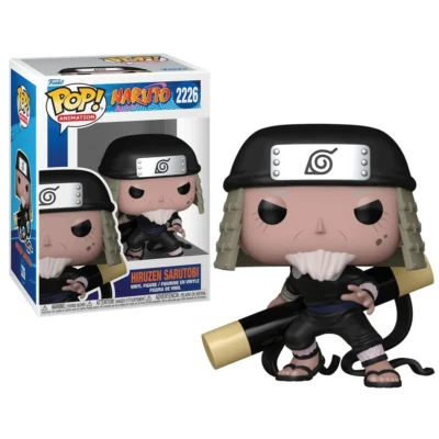 Funko Pop Hiruzen Sarutobi Naruto con scatola