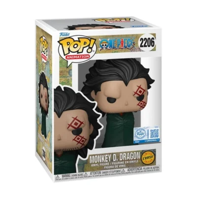 Funko Pop Monkey D. Dragon One Piece Chase N° 2206