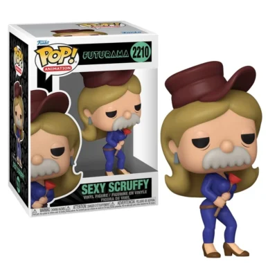 Funko Pop Sexy Scruffy Futurama con scatola