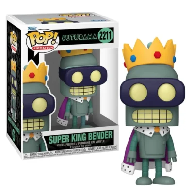 Funko Pop Super King Bender Futurama con scatola
