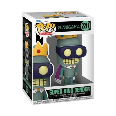 Funko Pop Super King Bender Futurama Super N° 2211