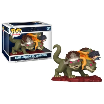 Funko Pop Sung Jinwoo VS Cerberus Solo Leveling con scatola