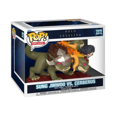 Funko Pop Sung Jinwoo VS Cerberus Solo Leveling Deluxe N° 2272