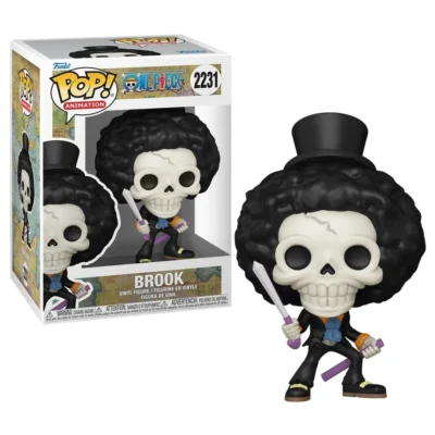 Funko Pop Brook One Piece con scatola