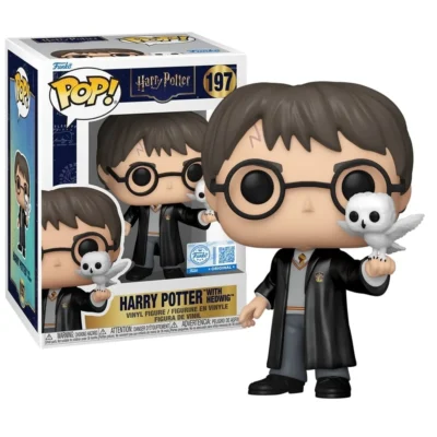 Funko Pop Harry with Hedwig Harry Potter con scatola
