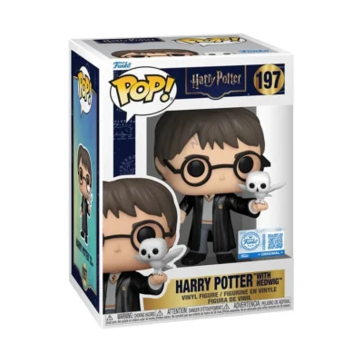 Funko Pop Harry with Hedwig Harry Potter N° 197