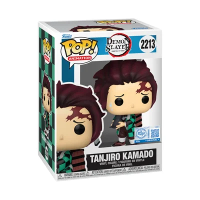 Funko Pop Tanjiro w/Crow Demon Slayer N° 2213