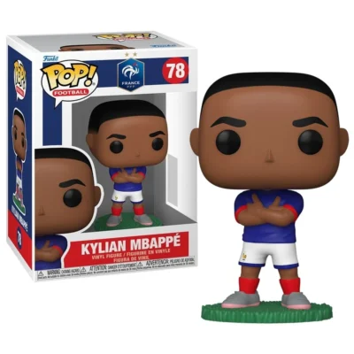 Funko Pop Kyllian Mbappé Football con scatola