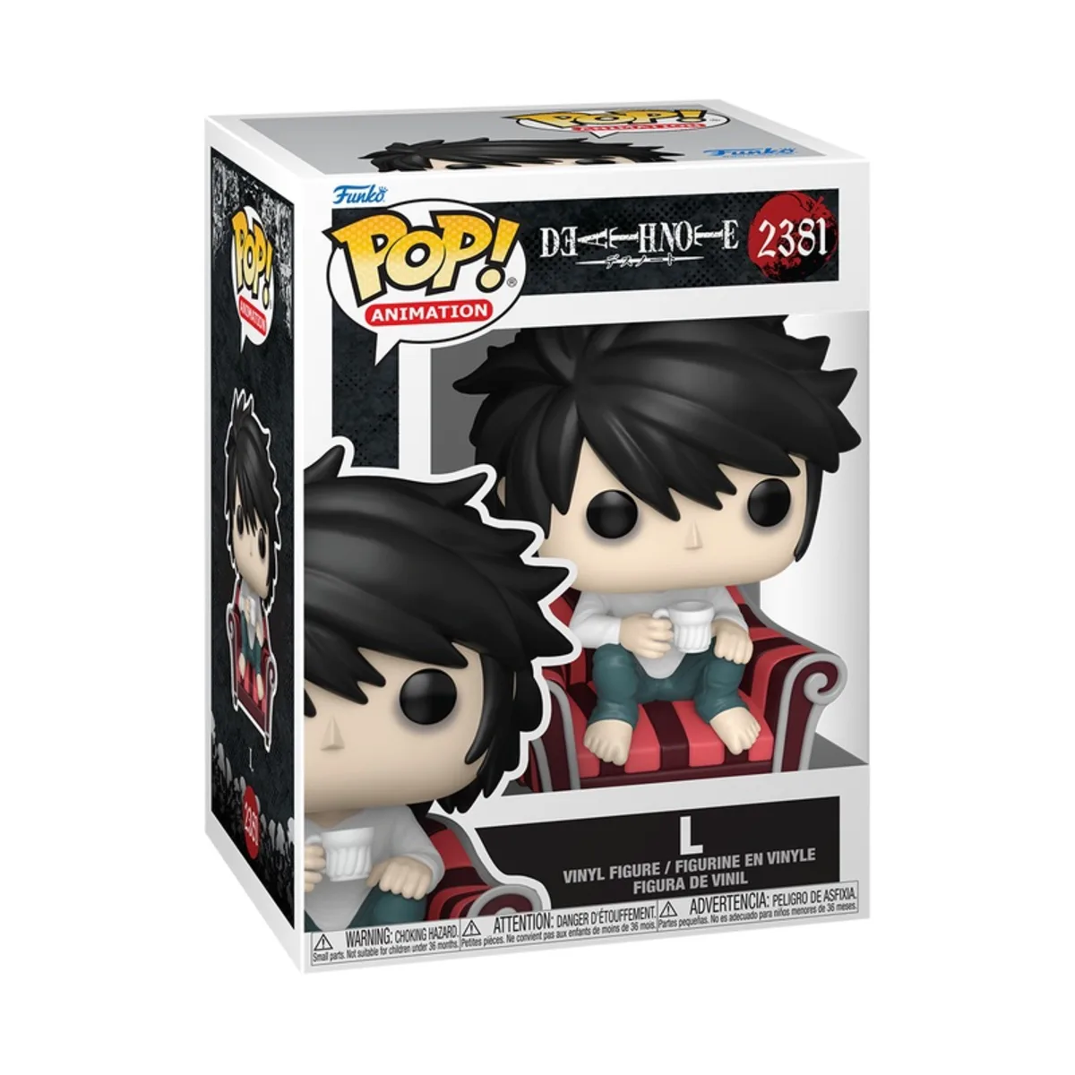 Funko Pop L Death Note N° 2381 Funko Pop L Death Note N° 2381