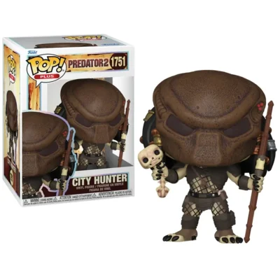 Funko Pop! Movies Plus City Hunter Predator, formato Pop! Plus maggiorato