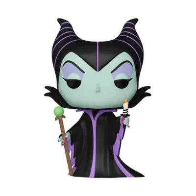 Funko Pop Maleficent with Candle Disney, edizione anniversario Bella Addormentata