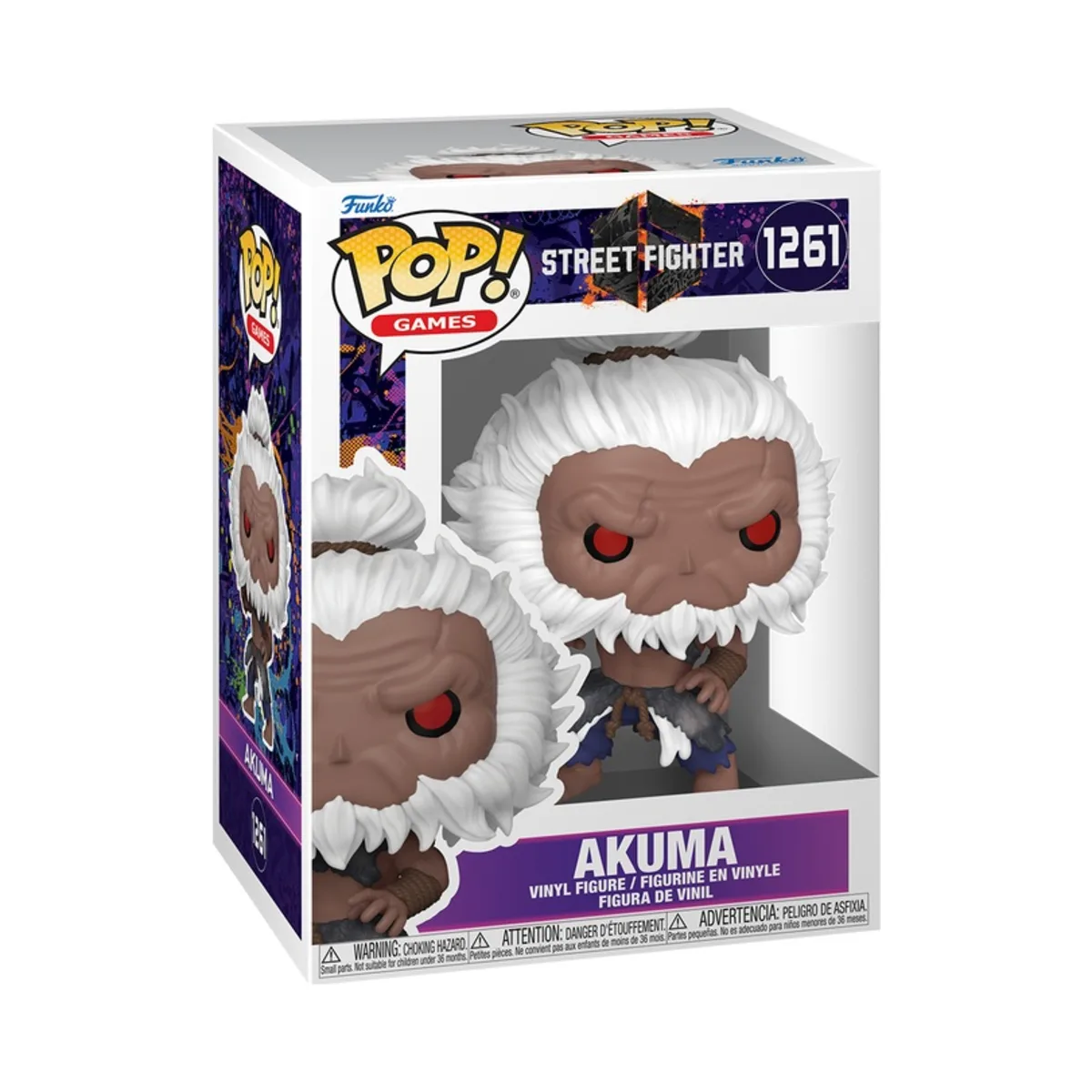Funko Pop Akuma Street Fighter 6 N° 1261 Funko Pop Akuma Street Fighter 6 Street Fighter N° 1261