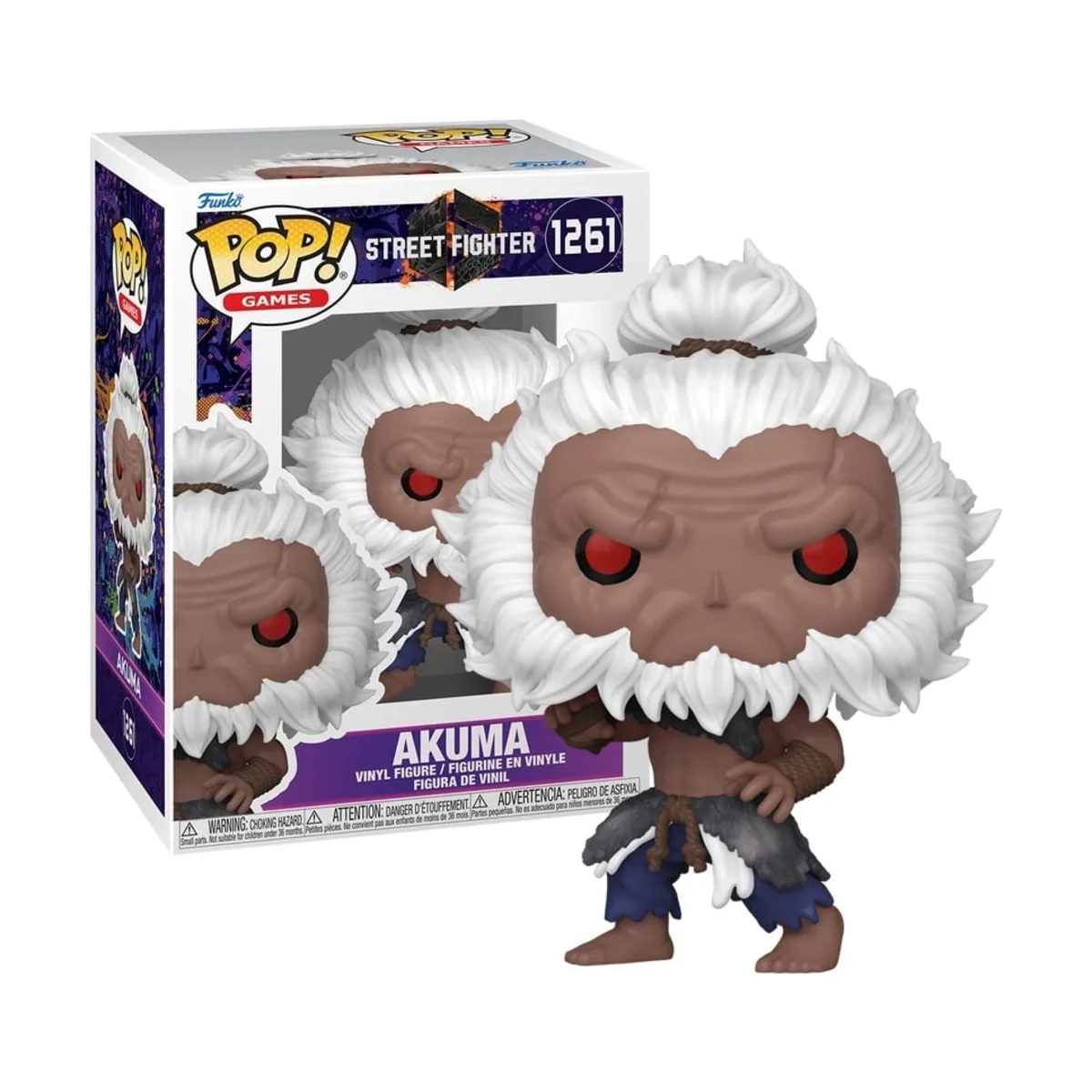 Funko Pop Akuma Street Fighter 6 N° 1261 Funko Pop Akuma Street Fighter 6 Street Fighter N° 1261