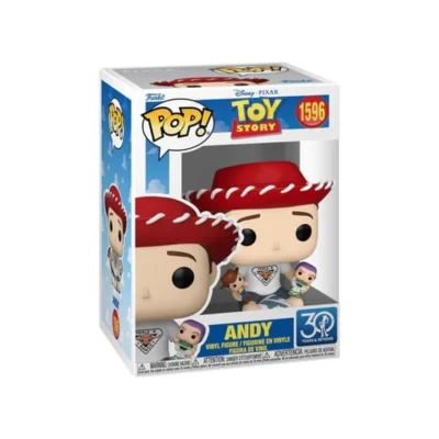 Funko Pop Andy Toy Story 30th Anniversary DISNEY N° 1596