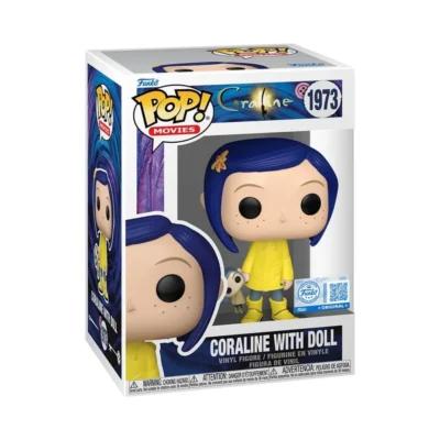 Funko Pop Coraline with Doll Movie N° 1973