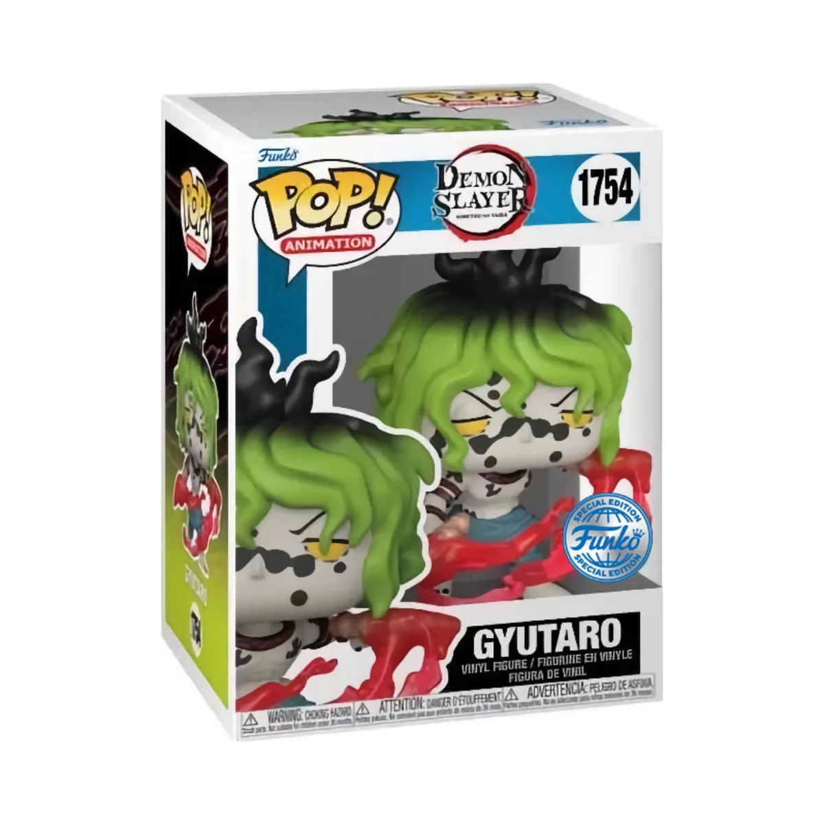 Funko Pop Gyutaro Demon Slayer N° 1754 Funko Pop Gyutaro Demon Slayer N° 1754