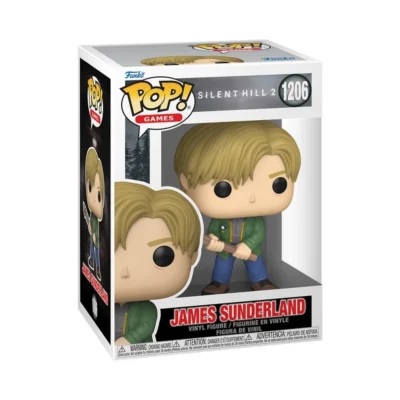 Funko Pop James Sunderland Silent Hill 2 Silent Hill N° 1206