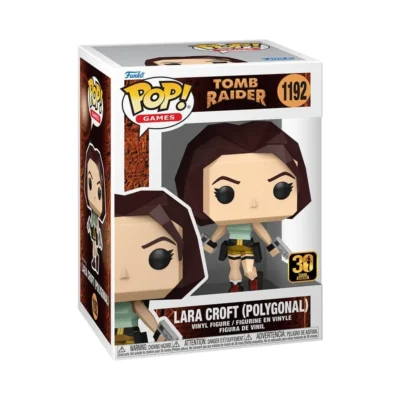 Funko Pop Lara Croft Polygon Tomb Raider N° 1192