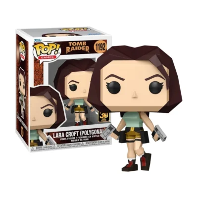 Funko Pop Lara Croft Polygon Tomb Raider N° 1192