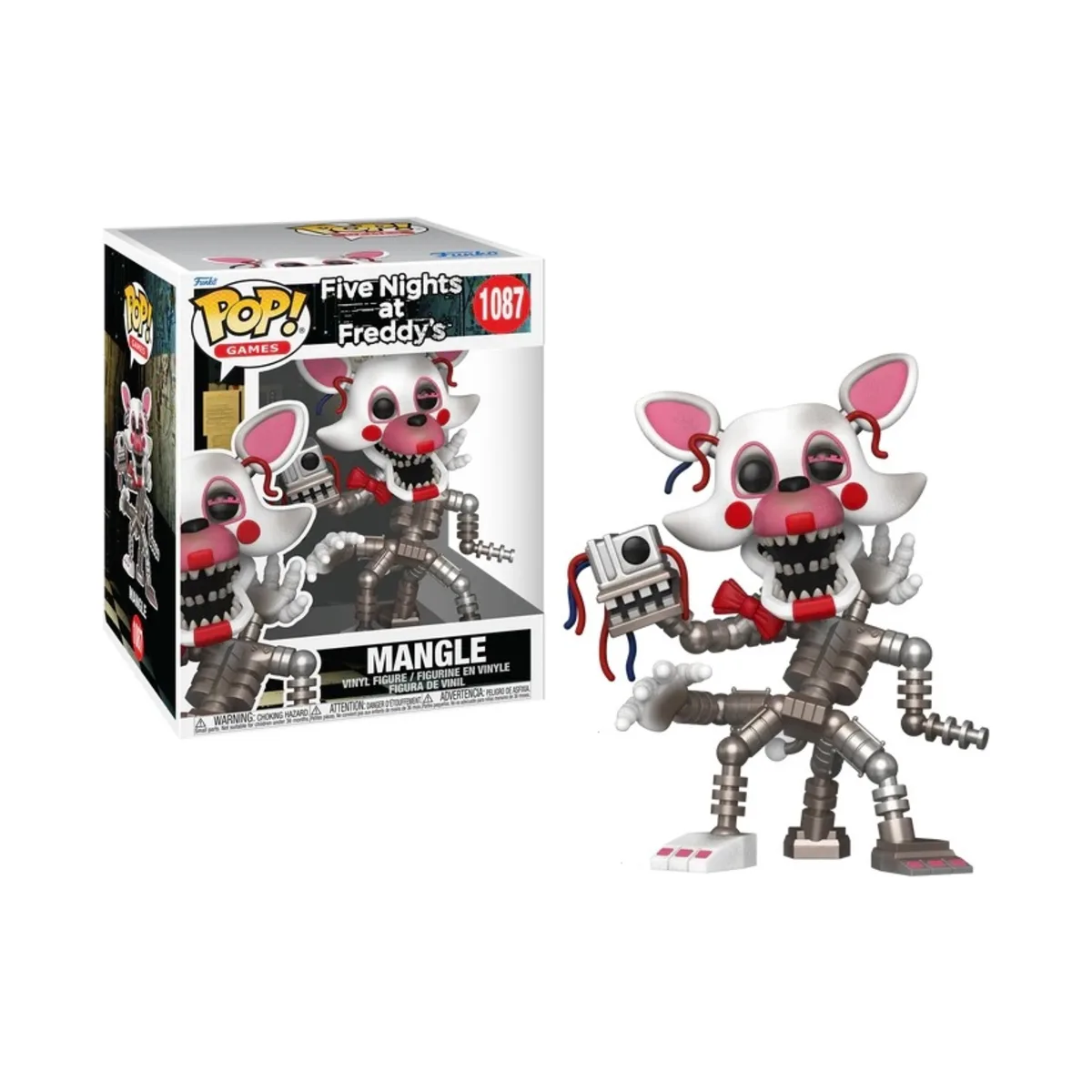 Funko Pop Mangle Five Nights at Freddy Super N° 1087 Funko Pop Mangle Five Nights at Freddy Super N° 1087