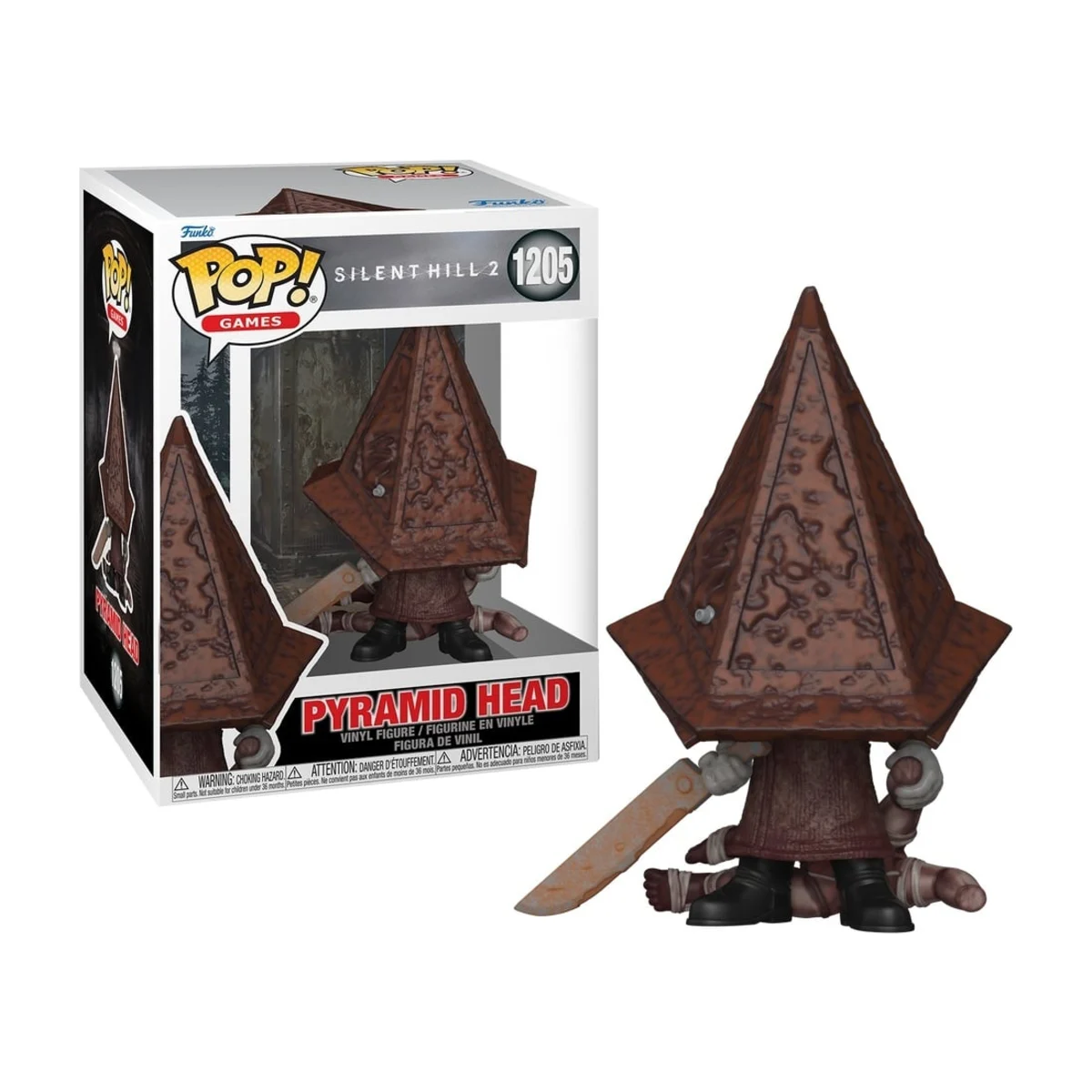 Funko Pop Pyramid Head Silent Hill 2 Silent Hill N° 1205 Funko Pop Pyramid Head Silent Hill 2 Silent Hill N° 1205