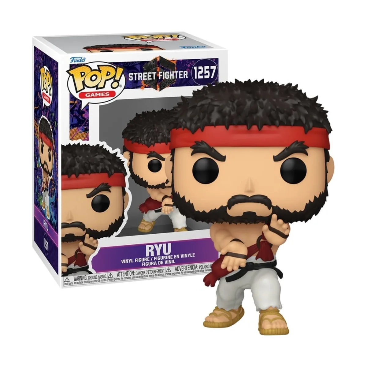 Funko Pop Ryu Street Fighter N° 1257 Funko Pop Ryu Street Fighter N° 1257