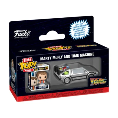Funko Bitty Pop Time Machine Back to the Future