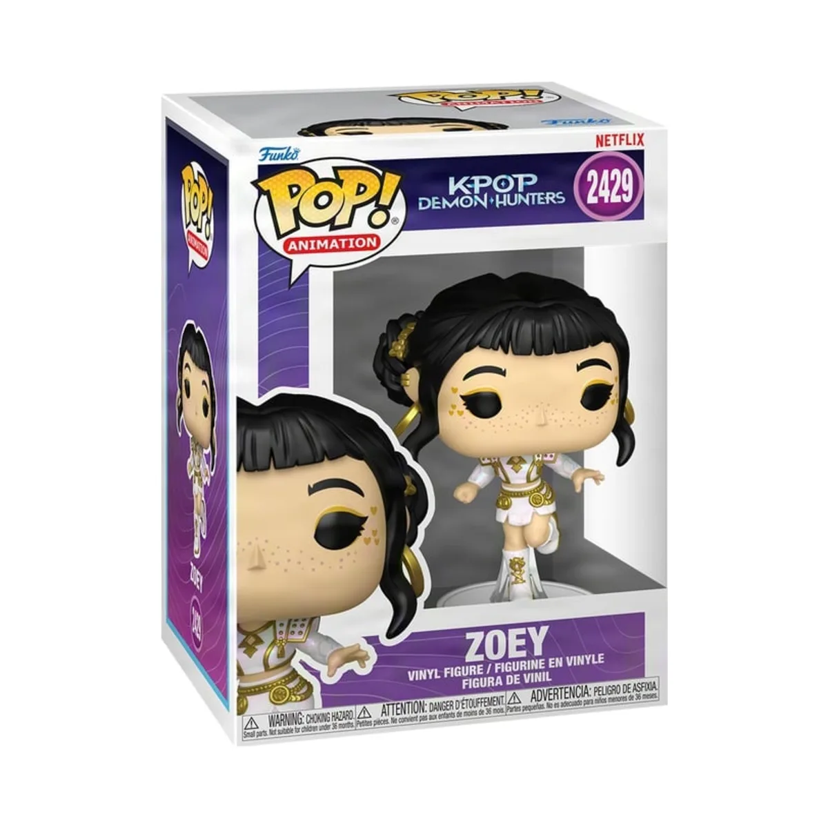 Funko Pop Zoey K-Pop Demon Hunters N° 2429 Funko Pop Zoey K-Pop Demon Hunters N° 2429