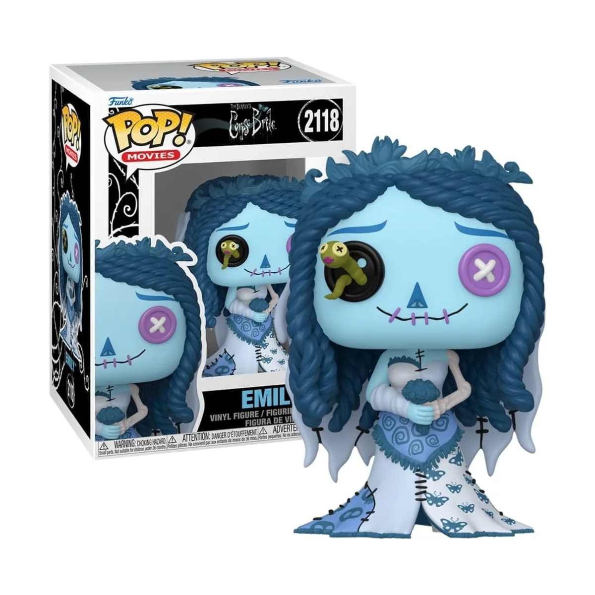 Funko Pop Emily Corpse Bride Movie N° 2118 Funko Pop Emily Corpse Bride Movie N° 2118