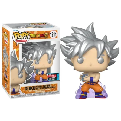 Funko Pop Goku Ultra Istinto con Kamehameha numero 1211