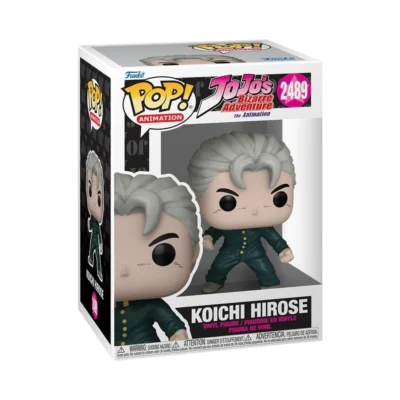 Confezione window box del Funko Pop Koichi Hirose di Jojo's Bizarre Adv. numero 2489