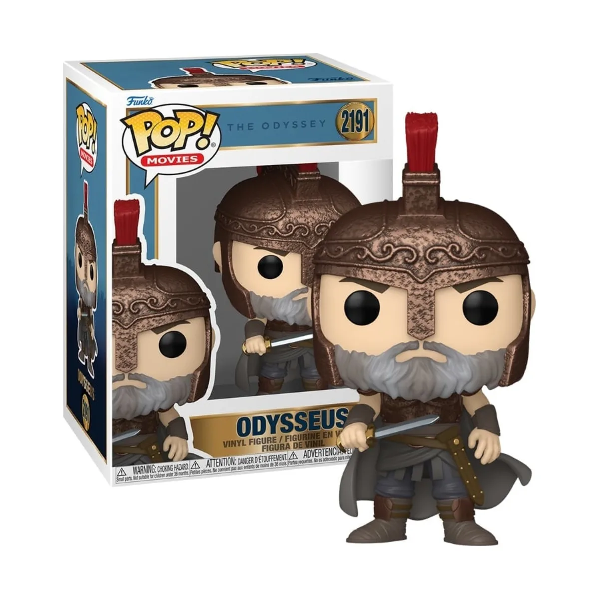 Funko Pop Odysseus The Odyssey Movie N° 2191 Funko Pop Odysseus The Odyssey Movie N° 2191