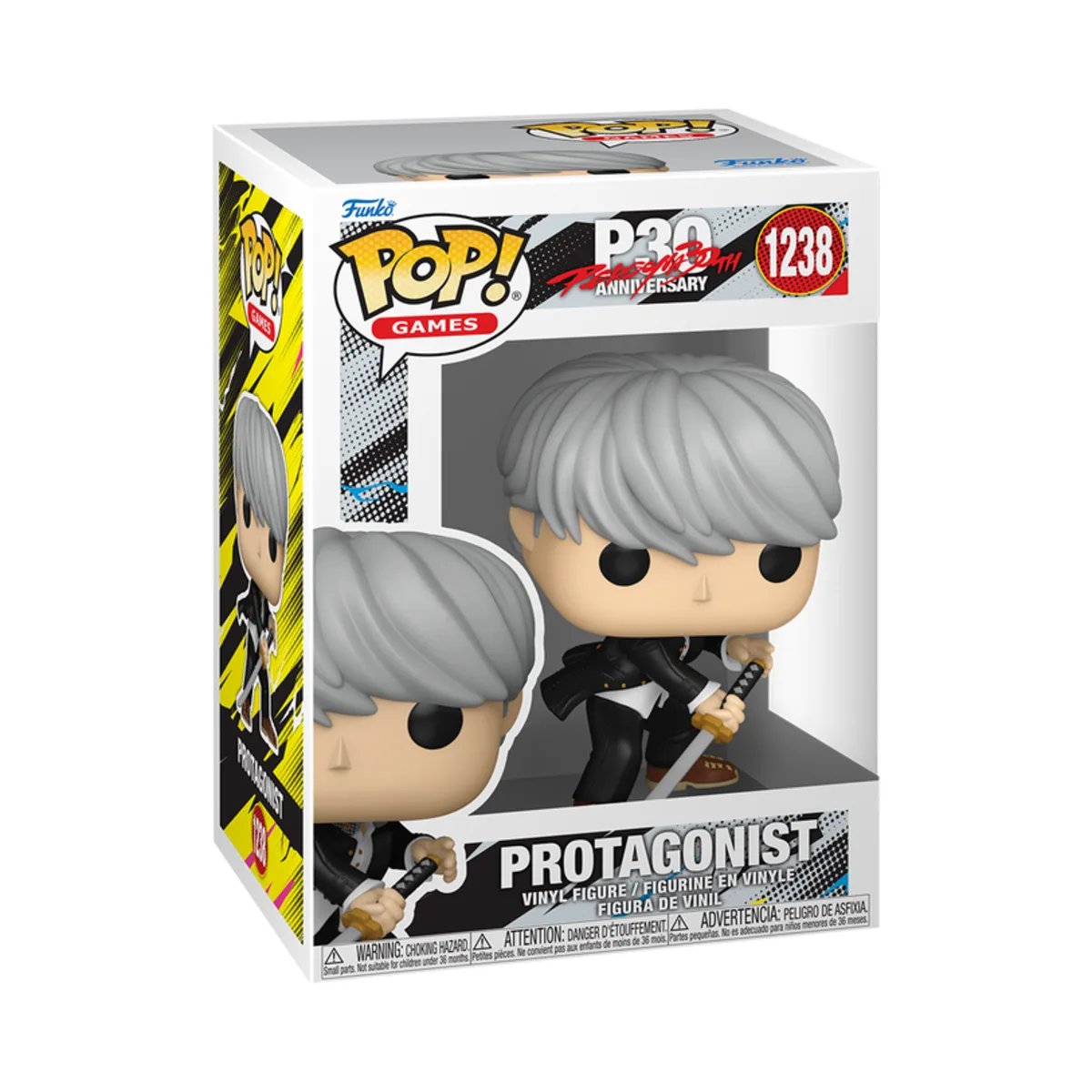 Funko Pop Protagonist Persona 4 Golden Persona N° 1238 Funko Pop Protagonist Persona 4 Golden Persona N° 1238