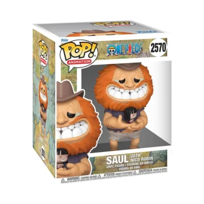 Funko Pop Saul with Nico Robin One Piece Super N° 2570