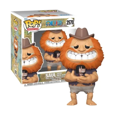 Funko Pop Saul with Nico Robin One Piece Super N° 2570